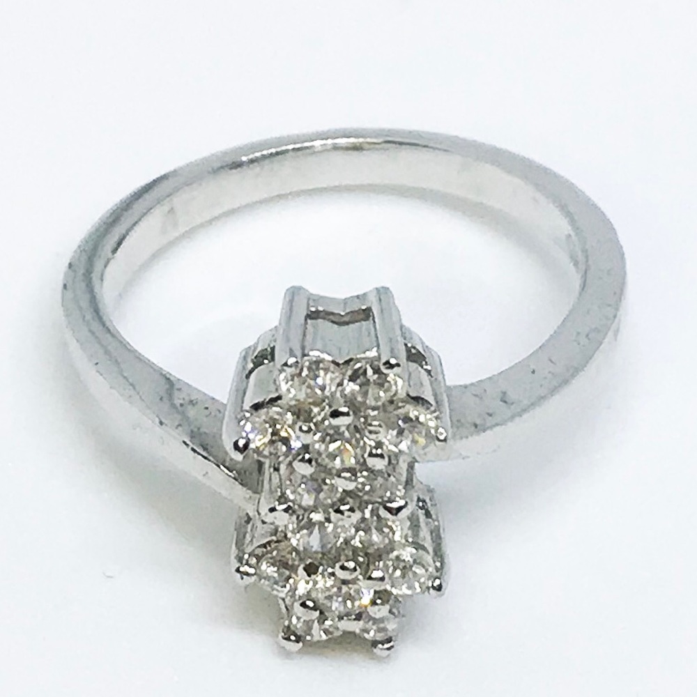 Sterling Silver Double Flower Ring